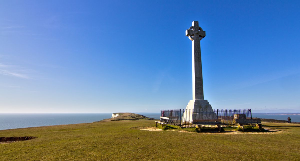 Tennyson Monument on the Isle of Wight